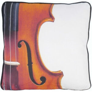 Cojín Violín Agifty P-2004 Blanco 40x40cm