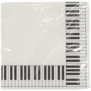 Paquete 20 servilletas Papel Teclas Agifty T-1005