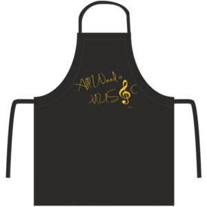 Delantal Agifty B-6000 Negro