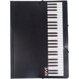 Carpetas Teclado Agifty F-1029 Negra