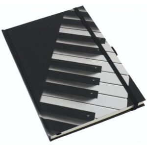 Libreta Notas Dibujo Teclado Agifty N-1029 Negra