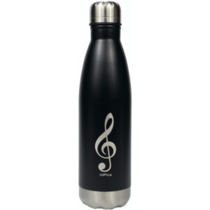 Termo 500 ml Clave de Sol Agifty M-7002 Negro
