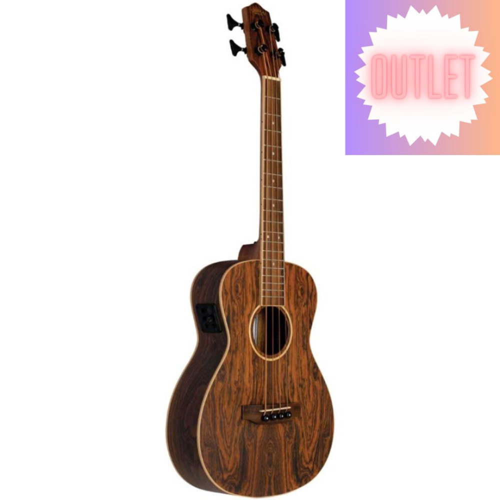 Ukelele Bajo Lanikai FB-EBU Figured Bocote Electrificado