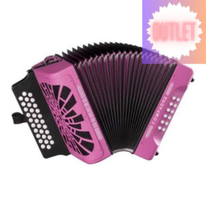 Acordeón Hohner A-4821 Compadre GCF Violeta