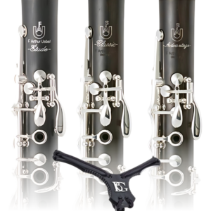 3 Clarinetes Uebel Etude & Classic & Advantage con Cordon Zen BG
