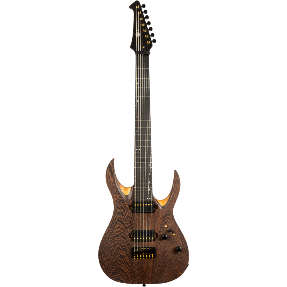 Guitarra Eléctrica Spira 7 Cuerdas S1007-BK Pro Series Black