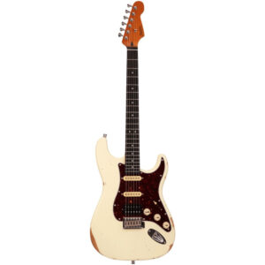 Guitarra Eléctrica Patina PS7-OWR Olimp White Nitro Relic