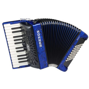 Acordeón Hohner Bravo II 48 A16541 Azul