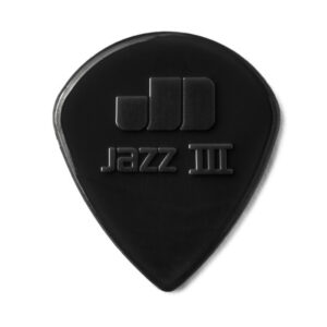 Bolsa 24 Púas Dunlop 47R3S Nylon Jazz Sharp Negra 1.38mm