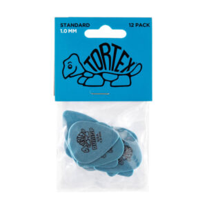 Bolsa 12 Púas Dunlop 418P-100 Tortex Standard 1.00mm Pickers