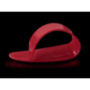 Bolsa 12 Púas Dunlop 9051-R Dedal Delrin Red Medium