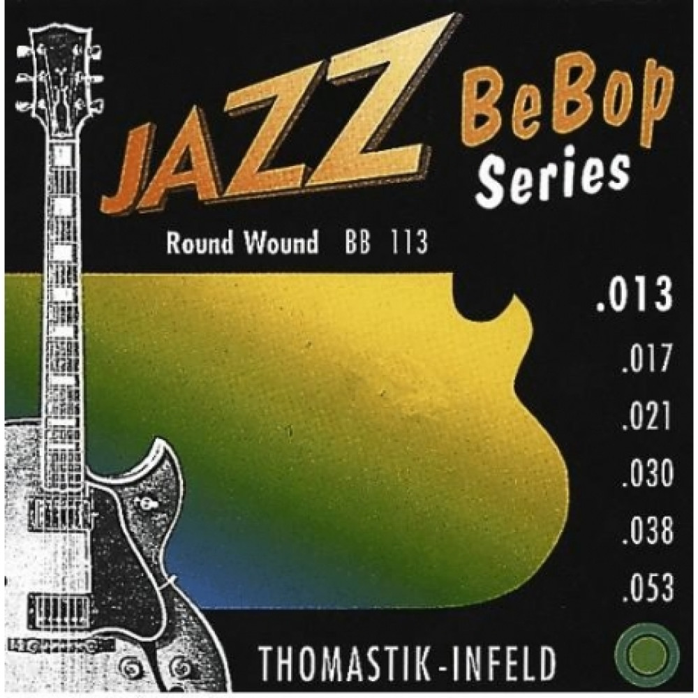 Juego Eléctrica Thomastik Jazz Bebop BB-113 13-53