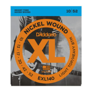 Juego Cuerdas Guitarra Eléctrica D'Addario EXL-140 010-052