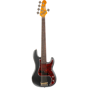 Bajo Eléctrico 5 Cuerdas Jet JPB305-CRC Charcoal