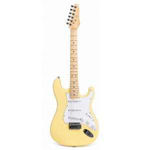 Guitarra Eléctrica Bones California Series B-SSS Yellow