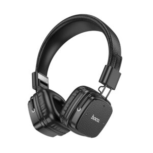 Auriculares Hoco W56 Bluetooth 5.4 plegables, AUX y 28 h de autonomía en Negro