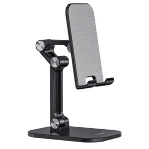Soporte Hoco PH34 de sobremesa articulado para móvil y tablet hasta 13" en Negro