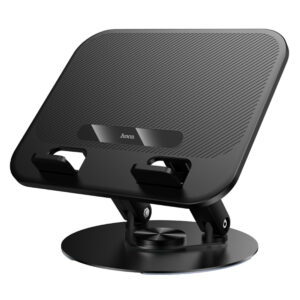 Soporte Hoco HD14 de sobremesa plegable y articulado en Negro