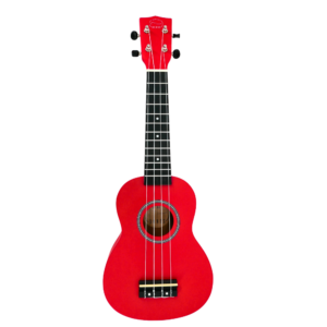 Ukelele Soprano Bones School BSRD Rojo