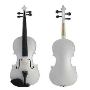 Violín Gaudieri GCOWHG Blanco Brillante 4/4