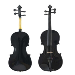 Violín Gaudieri GCOBKG Negro Brillante 4/4